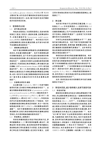 Progress of Research on Mechanism of Acupuncture for Diabetes Mellitus