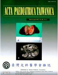 Acta paediatrica Taiwanica Acta Paediatrica Sinica